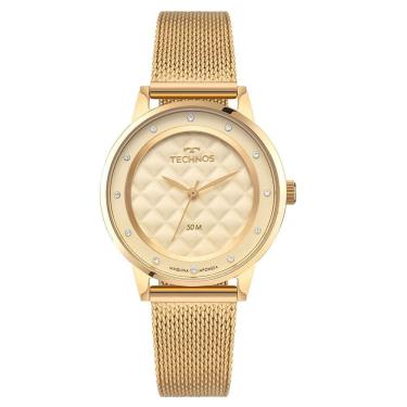 Imagem de Relógio Technos Feminino Brilho Dourado - 2035ncj-1x