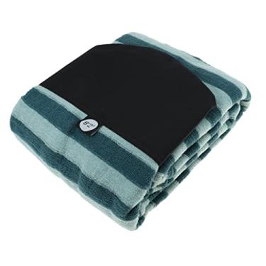 Imagem de Luzhengyang Bolsa de meia para prancha de surfe, faixa verde, cordão ajustável, nariz acolchoado ou - adequada para prancha de surf, shortboard, funboard e mais - 2,1 m - 2,5 m