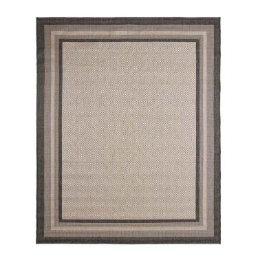 Imagem de Tapete Sala Sisal Eco-nature Moldura 56 Chumbo 3,00x4,00m