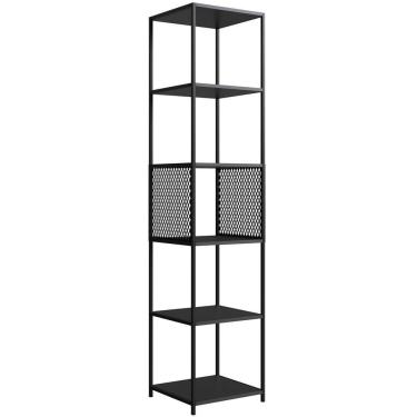 Imagem de Estante 180 Cm Estilo Industrial  Tela P1023 Preto Pp Preto