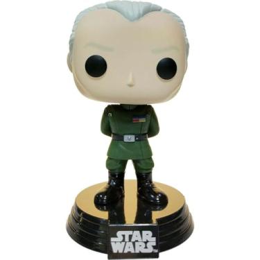 Imagem de Funko Pop! Star Wars Smuggler's Bounty Exclusivo Estrela da Morte Grand Moff Tarkin # 159 Figura de vinil (incluída com estojo protetor de caixa pop)