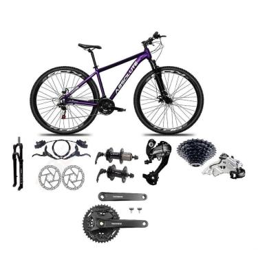 Imagem de Bicicleta Aro 29 Absolute Nero 5 Câmbios 27v Shimano Altus Freios Hidráulicos - Roxo Tam.19