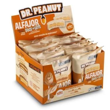Imagem de Display alfajor (Caixa c/ 12un de 55g) - Dr. Peanut, Doce de Leite Cob