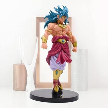 Imagem de Mayatra's Figura de ação Broly edição limitada para painel de carro, decoração, bolo, mesa de escritório e mesa de estudo (18 cm) (pacote com 1)