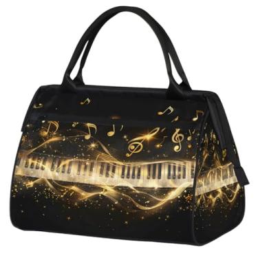 Imagem de Bolsa pequena para o fim de semana, feminina, masculina, rosa, vermelha, dobrável, bolsa esportiva leve para academia, Cor: 5, 15.2*8.3*11.6 inch, Moderno