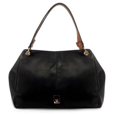 Imagem de Bolsa Satchel Wj Alcas Caramelo Preto Un