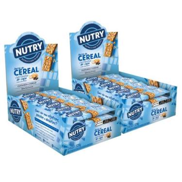 Imagem de 2x Barra de Cereais Nutry Castanha-de-Caju com Chocolate 24 Unidades 2