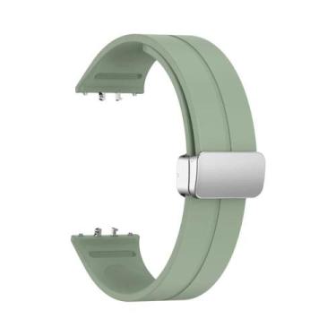 Imagem de Pulseira Magnética Samsung Galaxy Fit 3, Faixa De Silicone Macia, Sem 