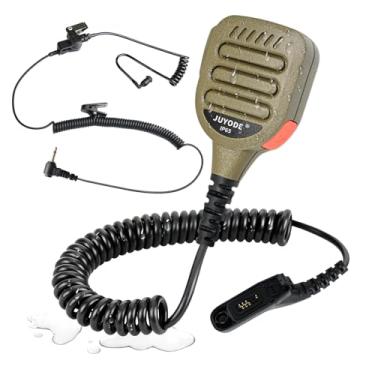Imagem de JUYODE Fone de ouvido de rádio IP65 à prova d'água para APX 900 1000 4000 6000 6000li 7000 8000 XPR 6350 6550 7550 7580 6350e 6550e 7350e 7550e 7350e 7350e 7350e 73350e 7350e 7350e 73350e 7350e 73350e