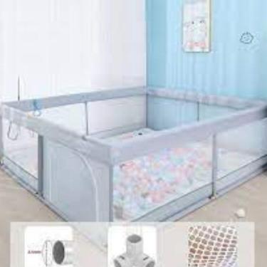 Imagem de Cercadinho Bebê Grande Chiqueirinho Cercado Infantil