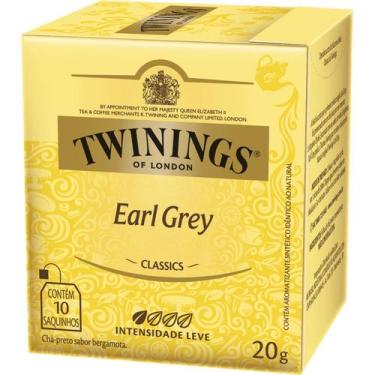 Imagem de Chá Preto Twinings Earl Grey 20g com 10 sachês - Fleischmann