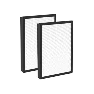 Imagem de Nispira Filtro HEPA True compatível com purificador de ar Envion Allergy Pro AP450 peça AP450F. Pacote com 2