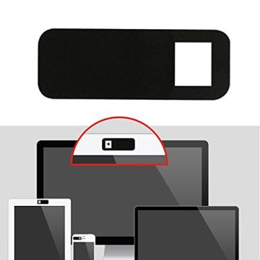 Imagem de Generic 3pcs Ultra Fino Webcam Protetor Capa Sliders Fácil de Usar Anti Hacker para Laptop Tablet Smartphone Plástico (preto)