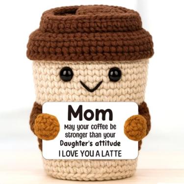 Imagem de Presentes de mãe de Natal para mãe e filho – presente de mãe para aniversário, Natal, presente engraçado para amantes de café – presente de agradecimento sincero e eu te amo para o dia das mães