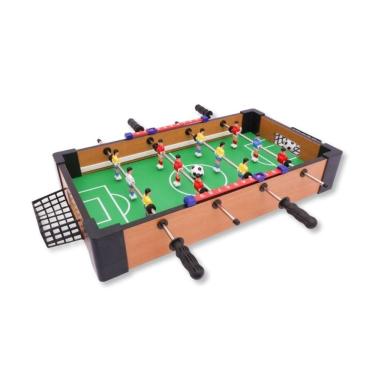 Imagem de Mesa Pebolim Premium De Madeira Com Led (Jg25150) - Zippy Toys