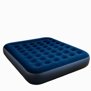 Imagem de Colchao Inflavel，Colchonete Casal，Fabricado em Pvc Resistente，ImpermeáVel，Adequado para Acampamentos e Ambientes Internos