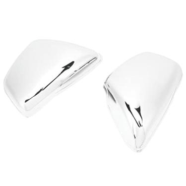 Imagem de Estink Abs Tampas Laterais Bateria Motocicleta Carenagem Lateral Protetor de Bateria par para Virago 700 750 1000 1100 1984-up (Chapeamento Cr)