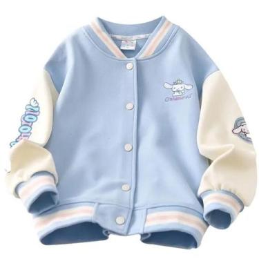Imagem de Jaqueta Cardigan Infantil De Anime Sanrio Cinnamoroll Fantasia Cosplay