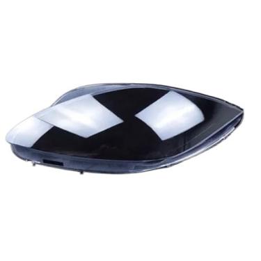 Imagem de Capa de vidro para lente de farol de carro, substituição de abajur dianteiro, proteção automática, compatível com seat altea leon 2006 2007 2008(1 Pcs Left Side)