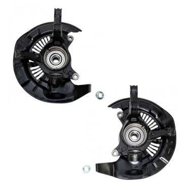 Imagem de TRQ Par completo de rolamento e junta de direção do cubo da roda para Highlander AWD