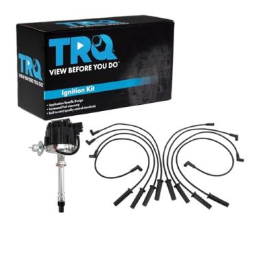 Imagem de TRQ Kit de ignição compatível com 74-75 Bel Air 75-76 C10 C10 Suburban C15 C15 Suburban C20 C20 Suburban C25 C25 Suburban C30 C35 74-76 Caprice 74 Corvette 75 El Camino 76 G20 G25 G30 G35