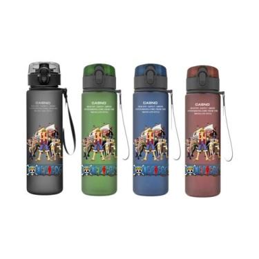 Imagem de Garrafa De Água Esportiva De 560ML One Piece Monkey D Luffy Roronoa Zo