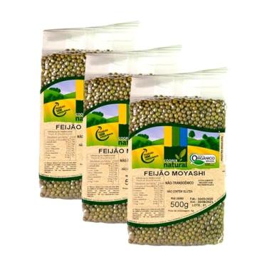 Imagem de Kit 3X: Feijão Moyashi Orgânico Coopernatural 500g