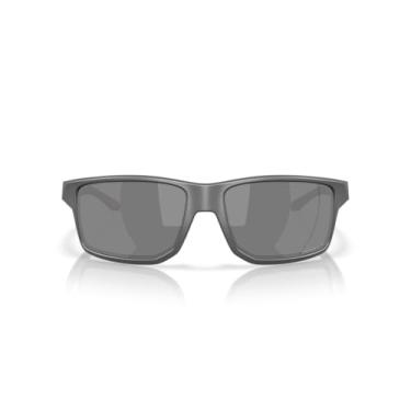Imagem de Óculos de Sol Oakley Polarizado Gibston Xl 0OO9470 947002 Tam 62 / Cinza Escuro - Lentes Prizm Black Polar