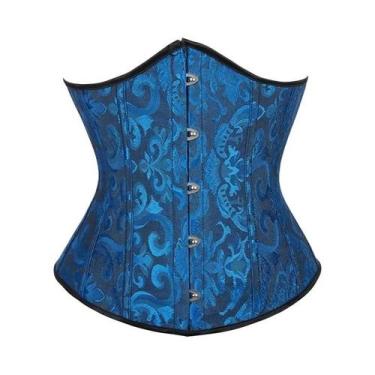 Imagem de Corset Sexy Feminino Modelador De Cintura Com Laço Steampunk - ANDREAG
