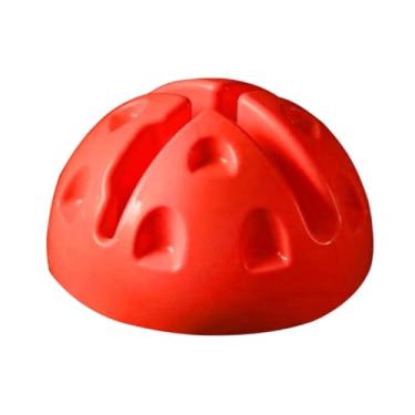 Imagem de UGPLM Base para Poste de Agilidade de Futebol, Suporte para Anéis de Treinamento de Agilidade de 7,68 polegadas, Acessórios para Quintal, Basquete, Gramado, Vermelho