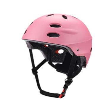 Imagem de Colaxi Capacete infantil para ciclismo, skate e patinação, ideal para atividades ao ar livre como escalada e skate, Rosa