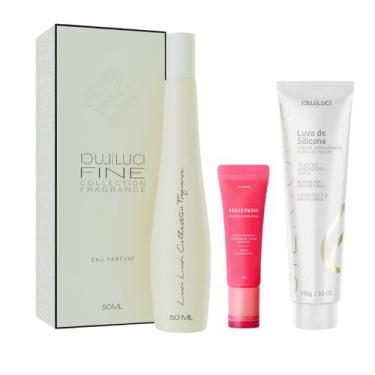 Imagem de Kit Presente Perfume Creme Hidratante Labial Luci Luci