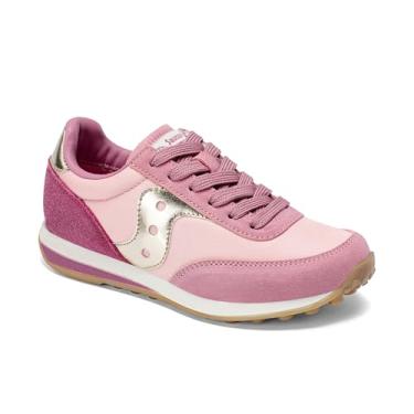 Imagem de Saucony Tênis unissex infantil 80 Kdz (criança pequena), rosa, 17