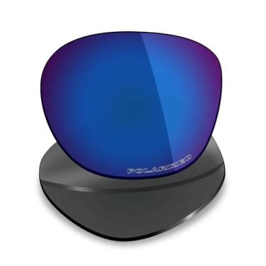 Imagem de Mryok Lentes de reposição ultra polarizadas para óculos de sol Oakley Deadbolt OO6046, HD Polarized, proteção UV, resistente a impactos e ajuste perfeito - azul pacífico