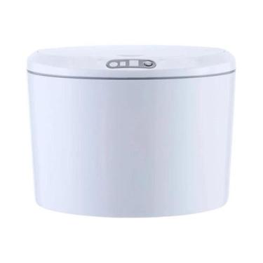 Imagem de Lixeira Inteligente Grande De 3L Com Sensor Indutivo Para Mesa, Carro 