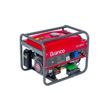 Imagem de Gerador Gasolina 3,5kva Mono Partida Manual B4t-3500 Branco