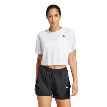Imagem de Camiseta Adidas Cropped Boxy Essentials Feminina