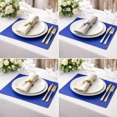 Imagem de Jogo Americano Sousplat e Guardanapo de Mão e Boca Versátil 2 em 1 Oxf