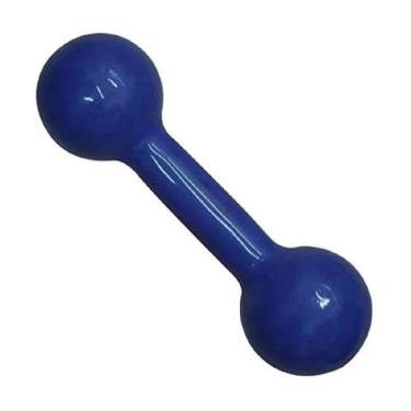 Imagem de Halter Peso Emborrachado 3 kg Unibrás (Unidade)-Masculino