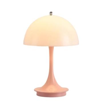 Imagem de Lâmpada de Escrivaninha Nordic Wind Mushroom LED com Proteção para os Olhos Luz Ambiente Dimmer Ilimitado Temperatura Co