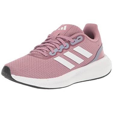 Imagem de adidas Tênis de corrida masculino, Wonder Orchid/Branco/Core Black, 41
