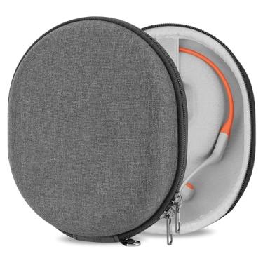 Imagem de Geekria Custodia rigida per cuffie AfterShokz Xtrainerz, Aeropex, Air Wireless Bone Conduction, Auricolari Custodia Da Trasporto Rigida, Borsa da viaggio (Grigio scuro)