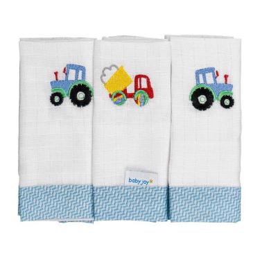 Imagem de Pano de Boca para Bebê 34 cm x 40 cm Baby Joy