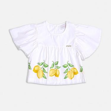 Imagem de Blusa Infantil Menina Estampa Limão Siciliano Momi-Feminino