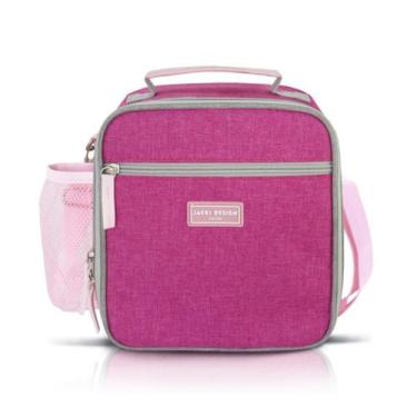 Imagem de Bolsa Térmica Lancheira Necessaire Marmita Lanches Infantil Juvenil Es