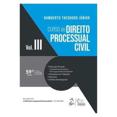 Imagem de Curso De Direito Processual Civil Vol.3 - 59ª Edição 2026
