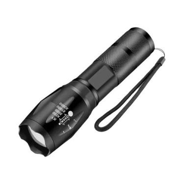 Imagem de Lanterna LED Portátil Com 5 Modos, Foco Ajustável, Tocha Brilhante Par