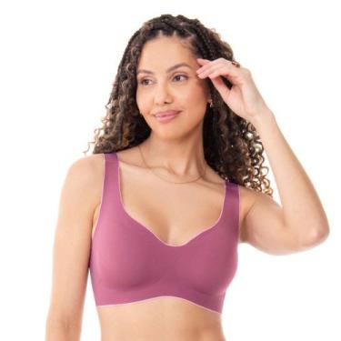 Imagem de Sutiã Laser Termofusionado com Bojo Removível Sem Costura Dusty Pink Z