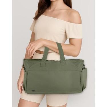Imagem de Bolsa De Ombro Grande Feminina Alça Tranversal Moda Fitness-Feminino