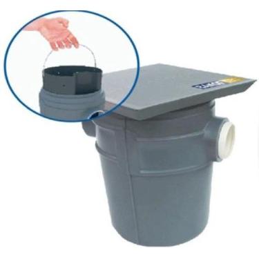 Imagem de Caixa de gordura polietileno cesto removível 25l - bakof